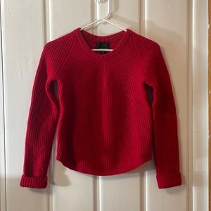 Absolutely beautiful red knit sweater